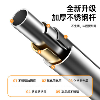 尚奇魔术扫把宽50CM配3根刮条硅胶刮水器地板刮浴室地刮擦窗器C9-50N