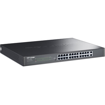 普联(TP-LINK) 24口百兆PoE交换机 千兆上联以太网交换机 监控网络网线分线器 2个千兆口 TL-SL1226MP 普联(TP-LINK) 24口百兆PoE交换机 千兆上联以太网交换机 监控网络网线分线器 2个千兆口 TL-SL1226MP