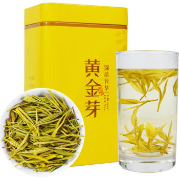 承艺黄金芽正宗安吉白茶黄金叶黄金白茶黄金牙茶叶绿茶2021新茶100克