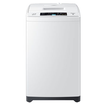 海尔（Haier）波轮洗衣机小型全自动家用 6.5公斤 四重净洗 智能称重 宿舍出租房神器 EB65M019