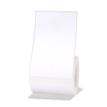 精臣 b1/b203/b3s/b21标签纸 三防热敏纸 50*80*95张白色单卷 服装吊牌商品价格食品不干胶贴纸