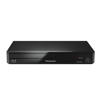 松下（Panasonic）BD83蓝光DVD播放器 高清DVD影碟机 支持USB播放  黑色
