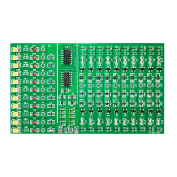 伍陆电子 贴片元件焊接练习板套件电子工艺STM技能教学实训电工电路板DIY 240只元件SMT技能训练