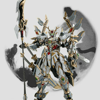 摩动核高达盲盒模型mghg随机敖丙干将曹仁吕布赵云青龙