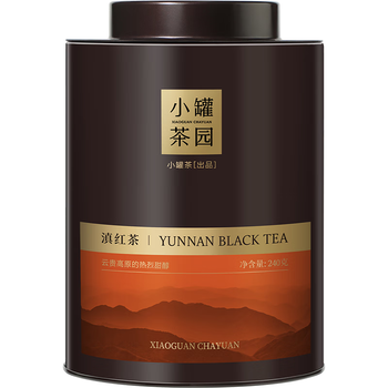 小罐茶园云海系列红茶云南凤庆产区滇红茶一级240g罐装茶叶 小罐茶出品