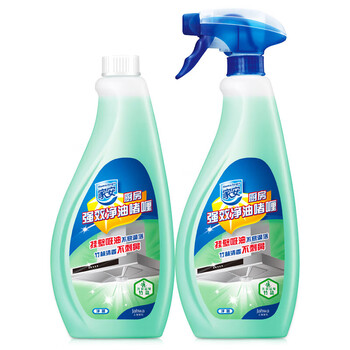 家安（HomeAegis） 厨房强力净油泡去油污重油污净快速溶油深层清洁500g*2瓶装