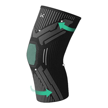 Keep运动护膝跑步专用篮球登山半月板髌骨羽毛球骑行护具【两只装】S