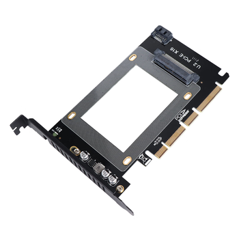 佳翼（JEYI）U.2转接卡 PCie转U.2固态硬盘转接卡 兼容部分5.0 SFF-8639 U.2硬盘盒 SSD扩展卡