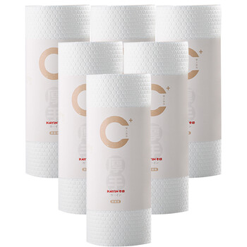 卡印  懒人一次性抹布食品级厨房用纸洗碗布300张生鲜油炸食品吸油水