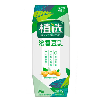 伊利 植选 浓香豆乳 原味250ml/盒 新老包装随机发货