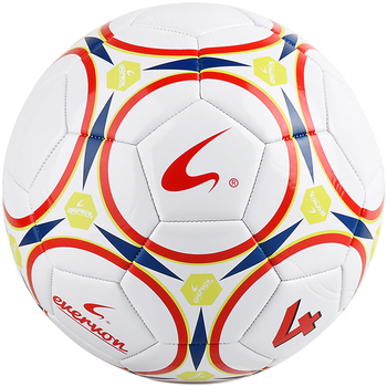 EVERVON 足球儿童青少年训练标准 耐磨机缝足球 4号PVC足球 EFP4-606