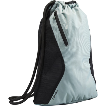迪卡侬健身束口袋女抽绳双肩背包男运动薄荷绿15L-4018531