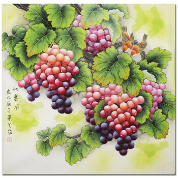 山东省美协 陈景芝《秋实图》