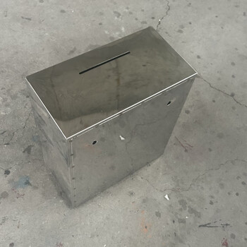 融银之汇（RYZH）0191 不锈钢信箱回单箱对账单回收箱信访箱意见箱 250*130*300mm