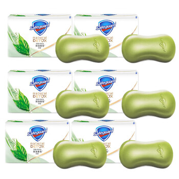 舒肤佳 香皂 舒缓茶树油深层排浊高端香皂108克/块*6块 清爽舒适