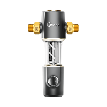 美的前置过滤器自来水过滤器净水器反冲洗自动清洗刮洗15T大通量-11S全屋净水器
