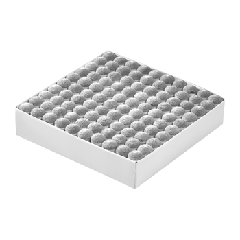 威仕顿台球杆枪头 公杆牛头塑料套台球配件桌球杆咀10MM 一盒装100个