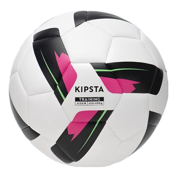 迪卡侬F100足球5号白色合适12岁及以上年龄段TPU-材质更耐磨-4786372