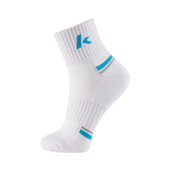 kawasaki川崎羽毛球袜男毛巾底运动短袜子A6320（三双装) 青蓝 均码