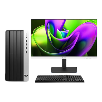 惠普战99 高性能台式电脑主机(13代i5-13500 16G 512G+1T) 27寸2K护眼大屏 商用办公 教育学习机