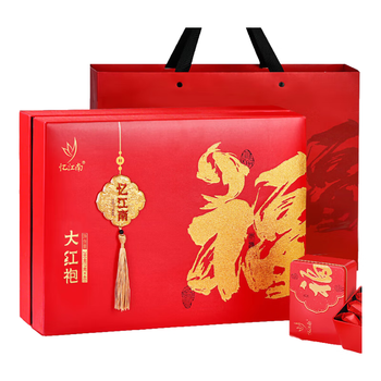 忆江南特级大红袍茶叶礼盒280g乌龙茶节日送礼送父母长辈的礼物福至