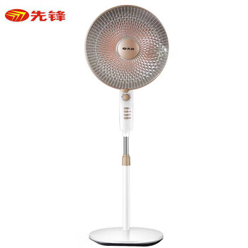先锋 取暖器 落地升降摇头碳纤维小太阳电暖器气烤火炉电暖扇 HF2220TL-10