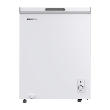 美菱141L单温家用冷柜低霜直冷定频一级能效-35°速冻机械控温彩钢面板BC/BD-141DT白