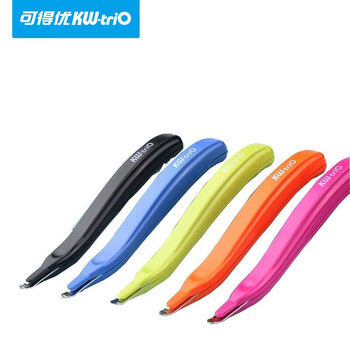 可得优（KW-triO）笔型除针器 订书针起钉器 磁性头吸附 通用手握式起订除针省力 颜色随机5096