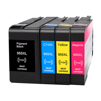 V4INK 955xl墨盒 四色 955墨盒适用hp惠普7730墨盒7740墨盒7720墨盒8210 8720 8710 8730 8216 8218 8725打印机