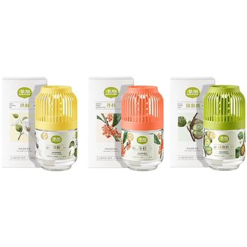 air funk空气清新剂室内香薰香氛小香墩厕所除臭除异味350ml 三件套组