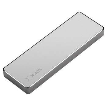 小盘(XDISK)2TB USB3.2移动固态硬盘（PSSD）M系列 Type-C 银色 超簿时尚手机直连数据备份兼容MAC