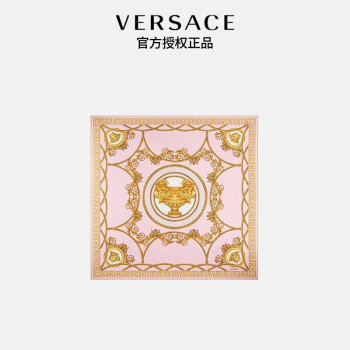 范思哲versace 22春夏中性 la coupe des dieux印花真丝方巾-1001600