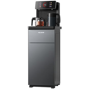 美菱（MeiLing）茶吧机LED大屏家用饮水机遥控智能下置水桶全自动自主控温立式多功能泡茶机温热型饮水机MY-C228