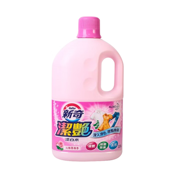 花王（KAO）彩漂液2000ml彩色衣物通用去黄去污渍霉增白衣服漂白水彩漂剂洗衣