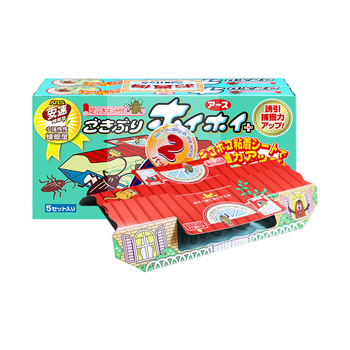 安速日本进口蟑螂屋10枚蟑螂药蟑螂粘蟑螂盒杀蟑灭蟑灭小强 婴宠无忧