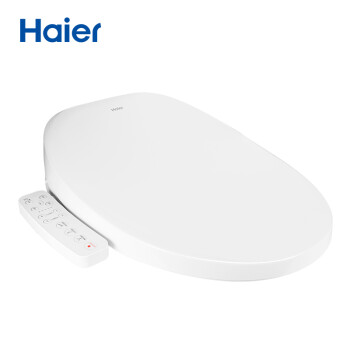 海尔(Haier)卫玺 智能马桶盖 电动坐便器盖 洁身器 即热冲洗 安全抗菌V-117（无暖风）