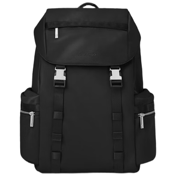 90分休闲运动双肩包 复古大容量旅行健身轻量化男女背包 黑色