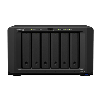 群晖（Synology）DS1621+四核心 六盘位 NAS网络存储服务器 企业云存储 数据备份（标配无硬盘 ）