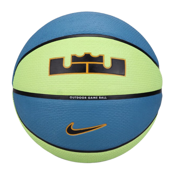 耐克（NIKE）篮球男女室内外训练比赛防滑耐磨7号橡胶詹姆斯N100437239507蓝绿