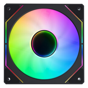 先马(SAMA)境界V5反叶黑色 12cm机箱散热风扇 无线积木拼接/ARGB神光同步/PWM温控调速/液压轴承/标配减震垫 先马(SAMA)境界V5反叶黑色 12cm机箱散热风扇 无线积木拼接/ARGB神光同步/PWM温控调速/液压轴承/标配减震垫