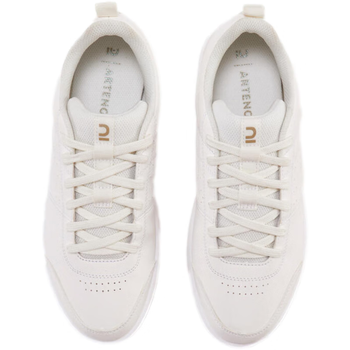 迪卡侬小白鞋板鞋男女休闲网球鞋减震透气情侣鞋IVE1金色LOGO39-4348189