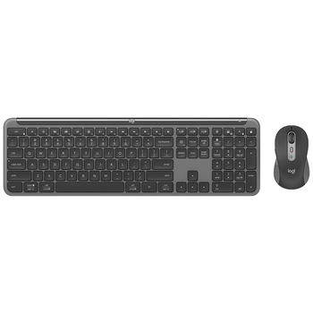 罗技（Logitech）MK950 企业级无线蓝牙超薄轻音 双模办公键鼠套装 平板键盘优选系列 商用版2年质保【团单优惠】