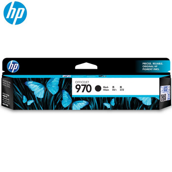惠普（HP）970墨盒黑色标准容量 原装墨盒适用x451dw/551dw/476dw/576dw打印机（约3000页）