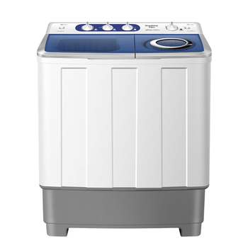 荣事达（Royalstar）洗衣机 10公斤双筒家用双缸半自动双桶洗衣机大容量甩干机  白色 RP10030J