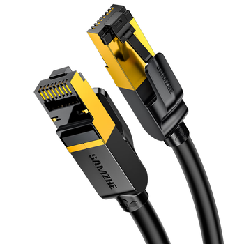 山泽七类网线纯铜 5米 CAT7类万兆屏蔽网络连接线 游戏电竞双绞线 电脑宽带家用网线2.5g成品跳线