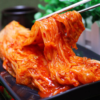 朴小样韩式泡菜500g3袋韩国风味辣白菜泡菜朝鲜族泡菜下饭菜