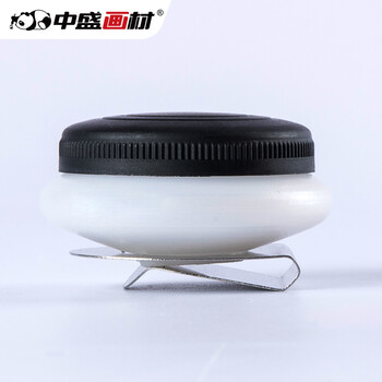 中盛画材 F301油壶单头油画颜料调色油带盖子双头密封盖绘画单口油画调色壶调色器皿易携带写生绘画美术工具美术写生