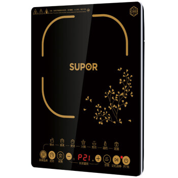 苏泊尔（SUPOR） SDHCB9E10-210特价家用多功能电磁炉大火力触摸屏 黑色