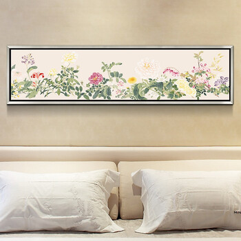 墻蛙 wallwa 万有同春卷 书房卧室床头装饰画墙画壁画挂画