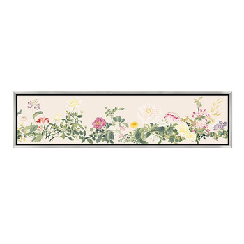 墻蛙 wallwa 万有同春卷 书房卧室床头装饰画墙画壁画挂画